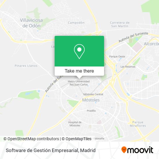 Software de Gestión Empresarial map