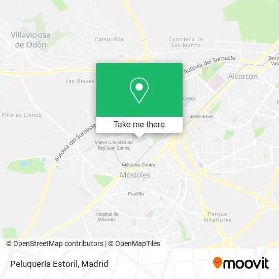 Peluquería Estoril map