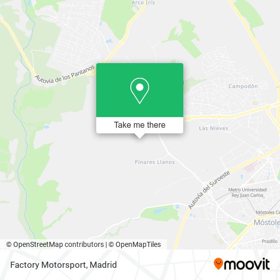 Factory Motorsport map