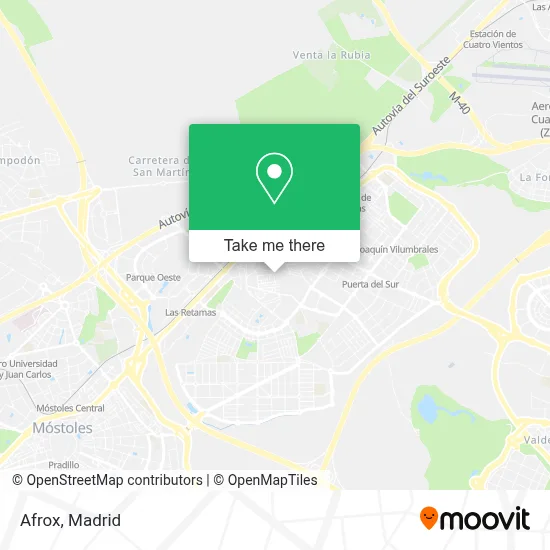 Afrox map