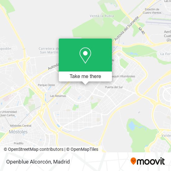 mapa Openblue Alcorcón