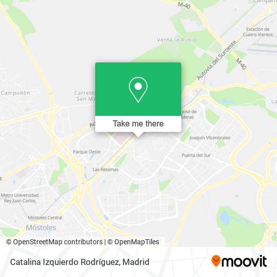 Catalina Izquierdo Rodríguez map