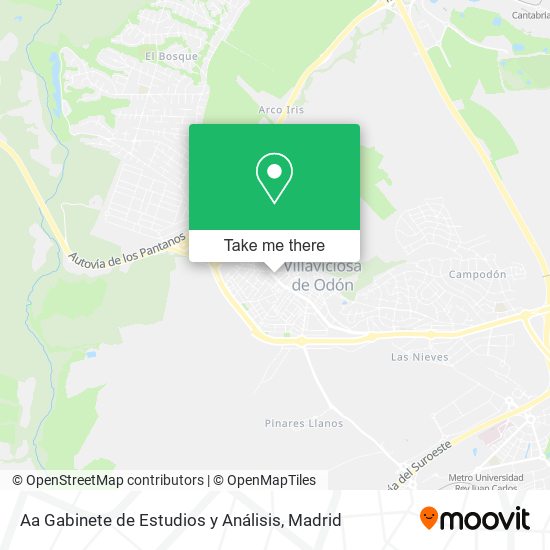 Aa Gabinete de Estudios y Análisis map