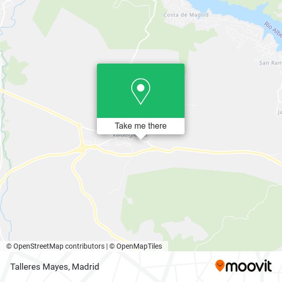 Talleres Mayes map