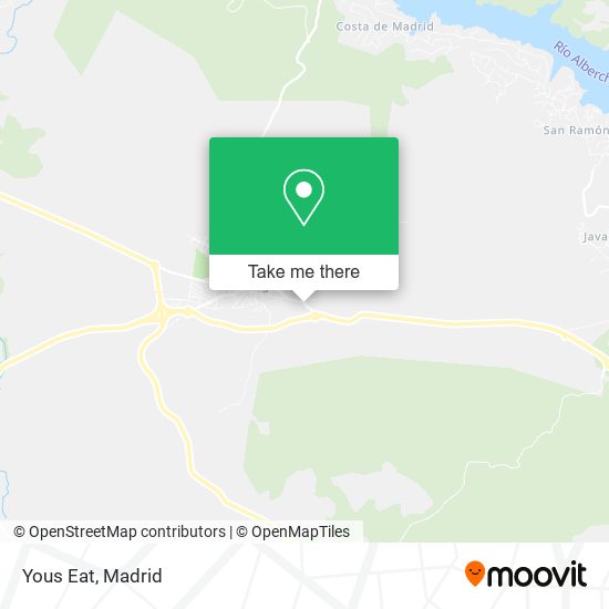 Yous Eat map