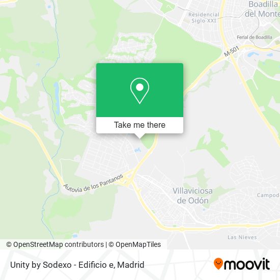 Unity by Sodexo - Edificio e map