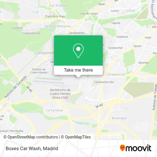 Boxes Car Wash map