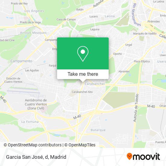 Garcia San José, d map