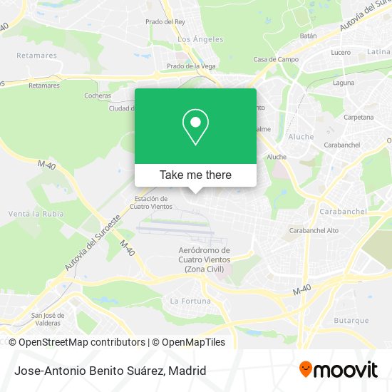 Jose-Antonio Benito Suárez map