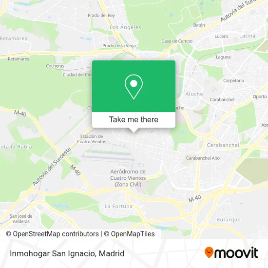 Inmohogar San Ignacio map