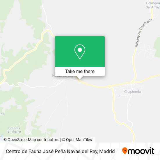 Centro de Fauna José Peña Navas del Rey map