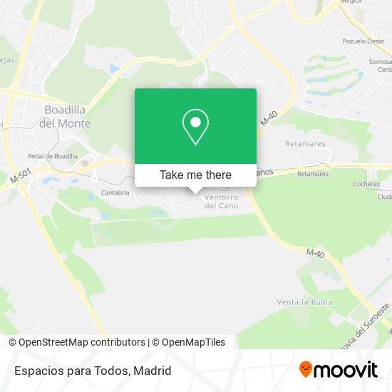 mapa Espacios para Todos