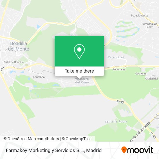 mapa Farmakey Marketing y Servicios S.L.