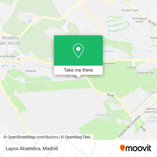 Layos Atuendos map