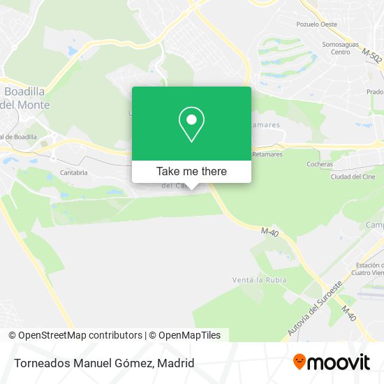 Torneados Manuel Gómez map