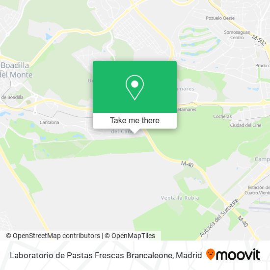 Laboratorio de Pastas Frescas Brancaleone map