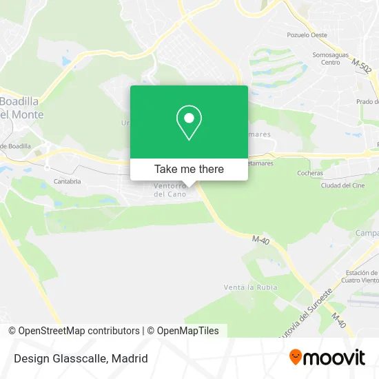 Design Glasscalle map