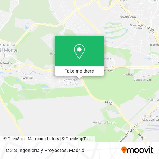 C 3 S Ingeniería y Proyectos map
