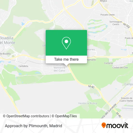 Approach by Plimounth map