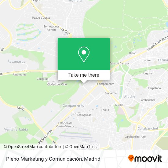 Pleno Marketing y Comunicación map