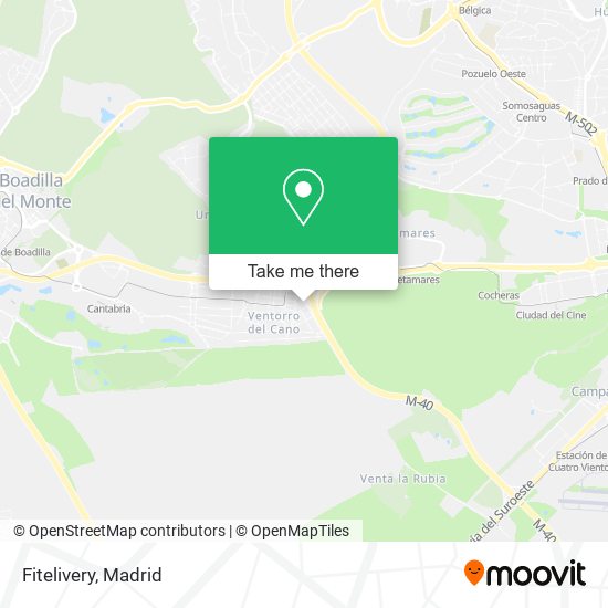 Fitelivery map