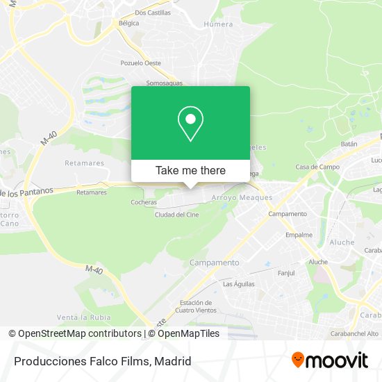 mapa Producciones Falco Films