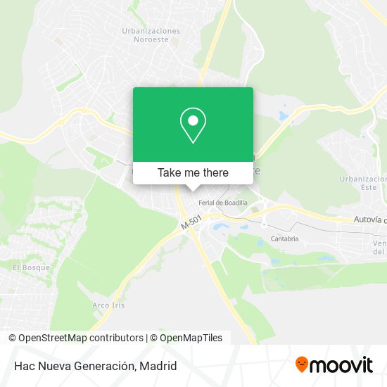 Hac Nueva Generación map