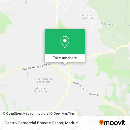Centro Comercial Brunete Center map