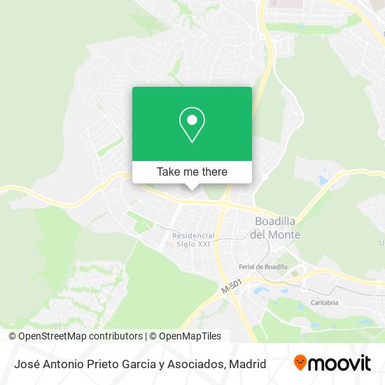 mapa José Antonio Prieto Garcia y Asociados