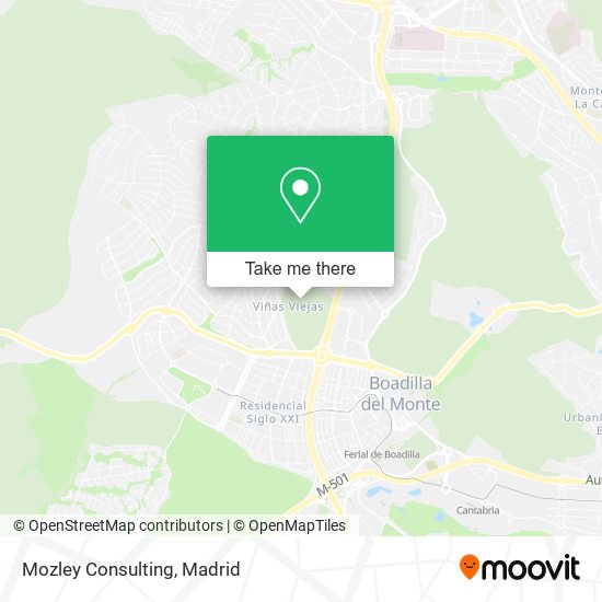 Mozley Consulting map