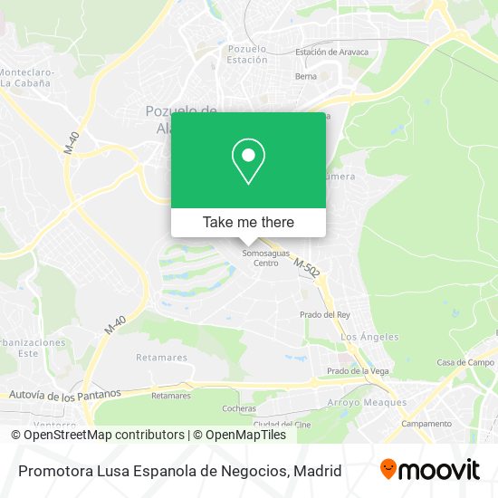 Promotora Lusa Espanola de Negocios map
