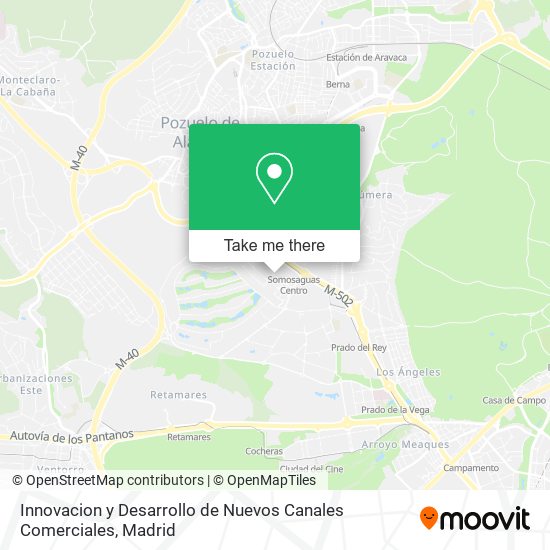 mapa Innovacion y Desarrollo de Nuevos Canales Comerciales