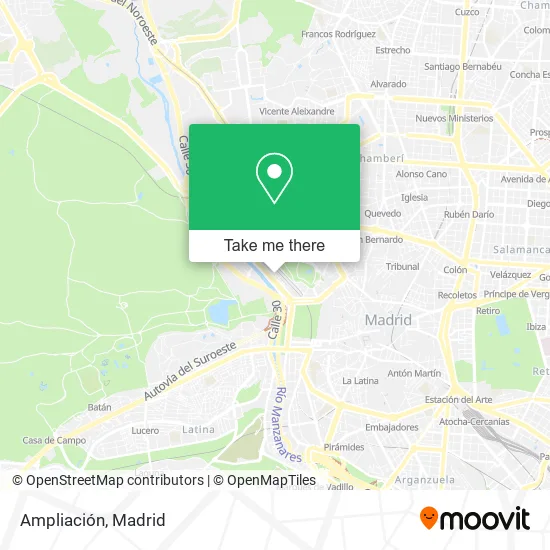 Ampliación map