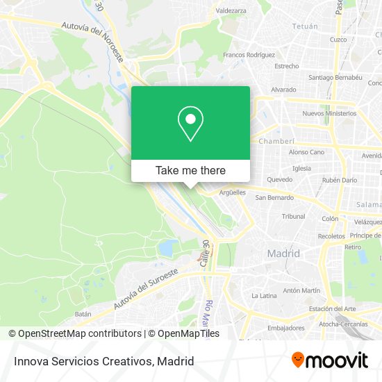 Innova Servicios Creativos map