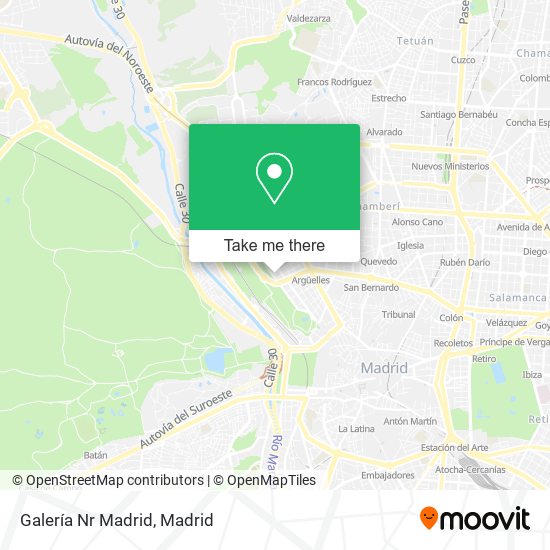 Galería Nr Madrid map