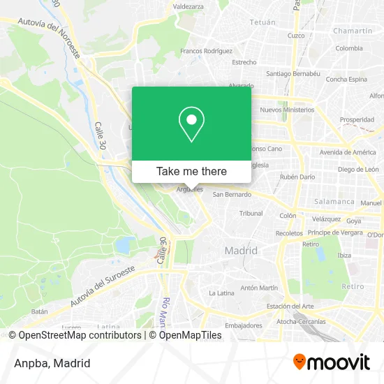 Anpba map