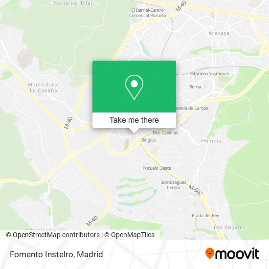 Fomento Instelro map