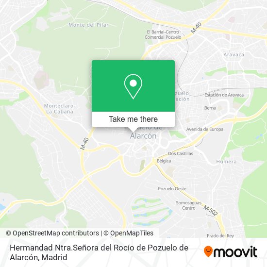 Hermandad Ntra.Señora del Rocío de Pozuelo de Alarcón map