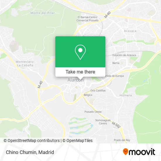 Chino Chumin map