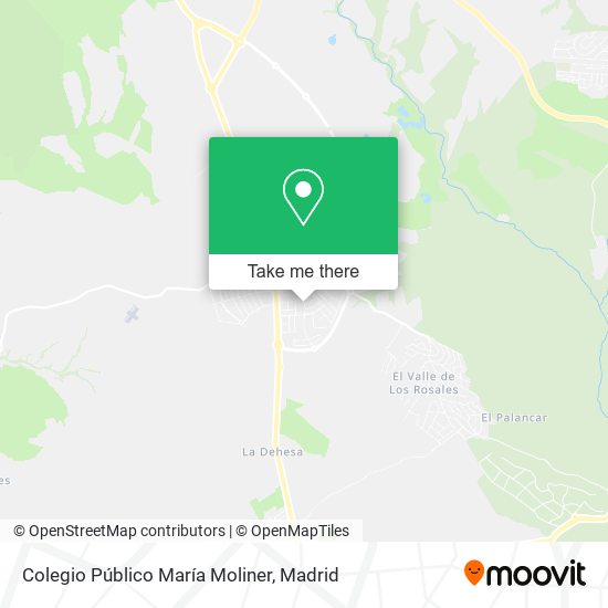 Colegio Público María Moliner map