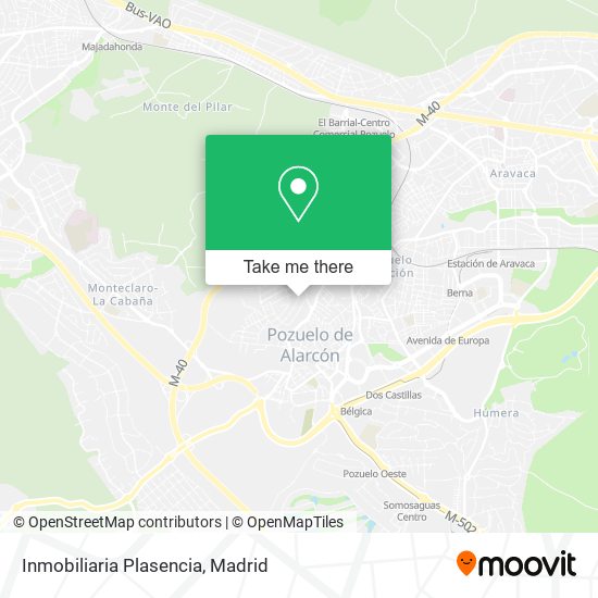 mapa Inmobiliaria Plasencia