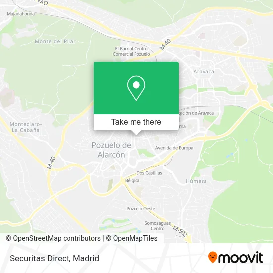 Securitas Direct map