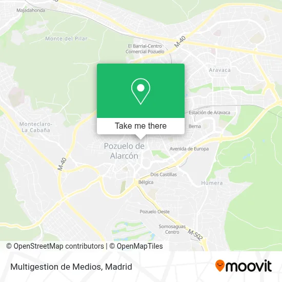 Multigestion de Medios map