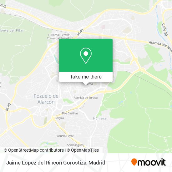 mapa Jaime López del Rincon Gorostiza