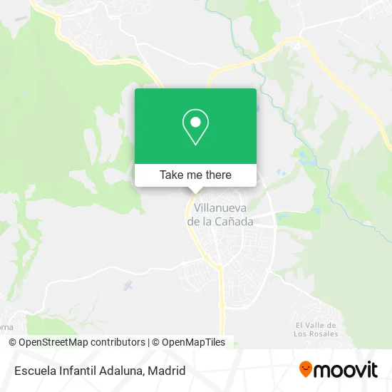 Escuela Infantil Adaluna map
