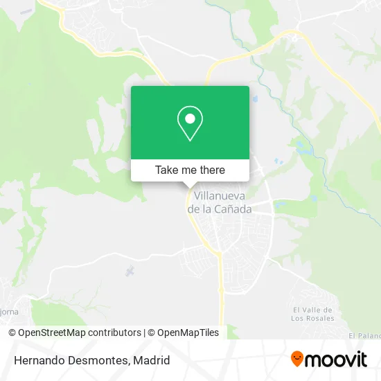 Hernando Desmontes map