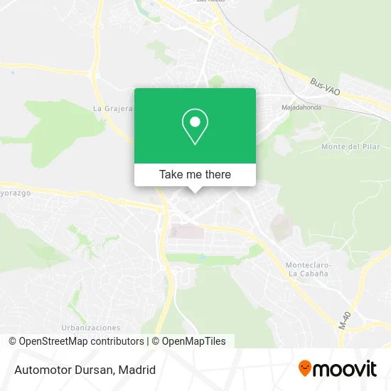 Automotor Dursan map