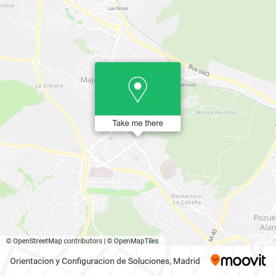 Orientacion y Configuracion de Soluciones map
