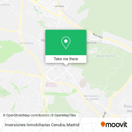 Inversiones Inmobiliarias Cenuba map