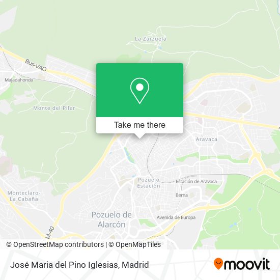 José Maria del Pino Iglesias map